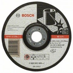 bosch tisztítókorong  ¤150x6,0 inox 2608602489