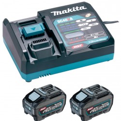 makita akku szett 40v vmax dc40ra+2xbl4050f 1911v6-0