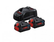 bosch 2xprocore 18v 5,5ah akku+gal 1880cv tölt 1600a0214c